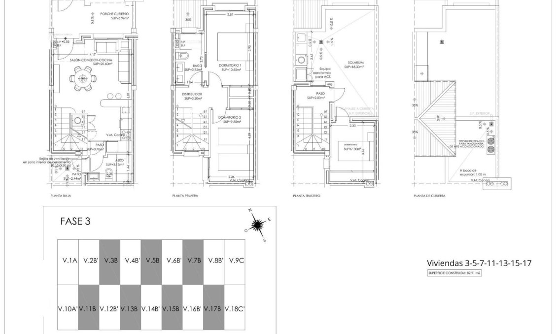 Obra nueva - Town House -
Torre Pacheco - Santa Rosalia pueblo