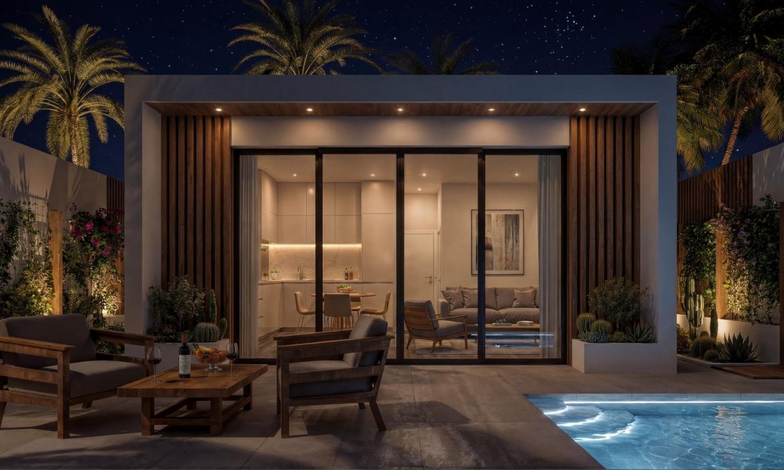 Obra nueva - Villa -
Vera - Vera Playa