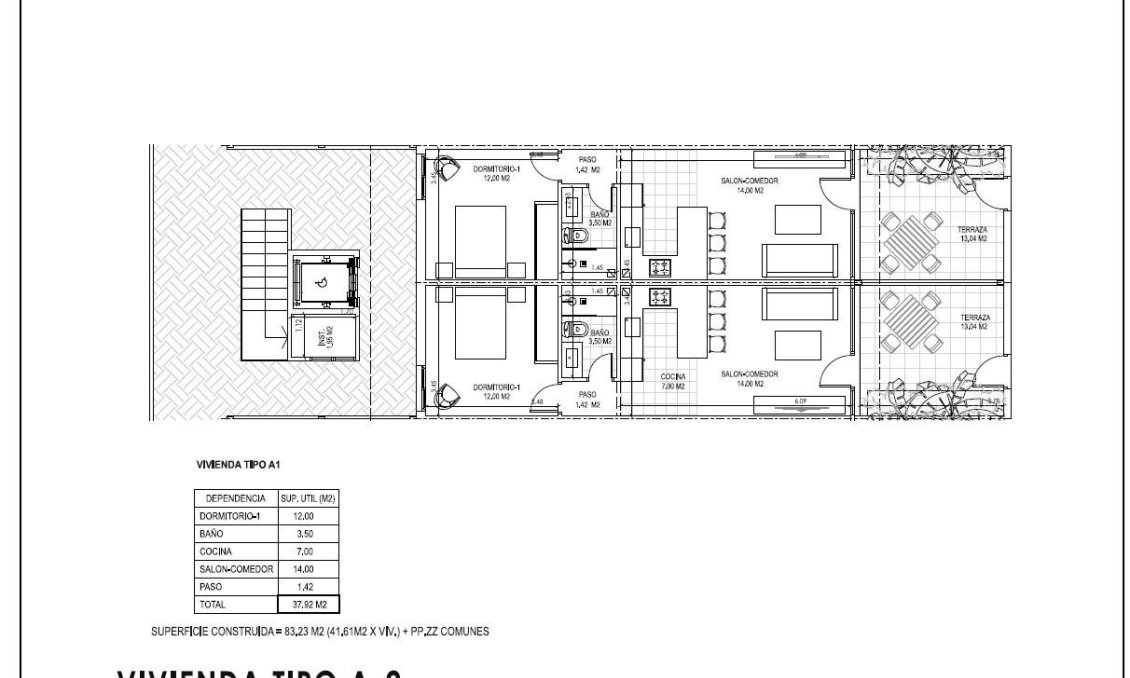 Obra nueva - Apartamento -
Vera - Vera Playa