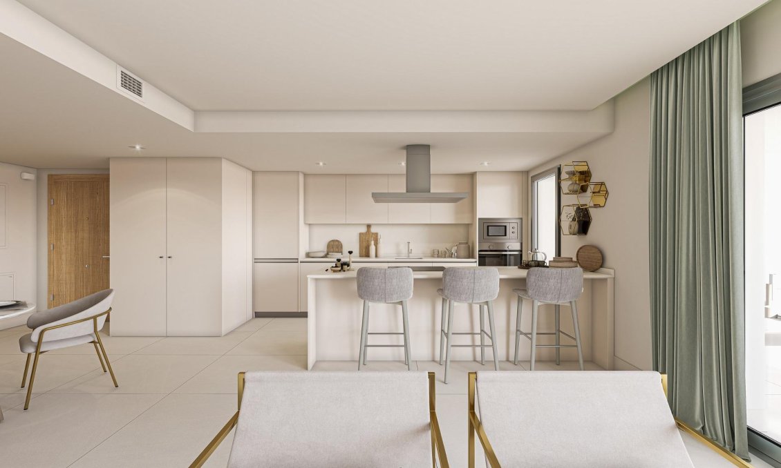 Obra nueva - Apartamento -
Manilva - Bahia De Las Rocas