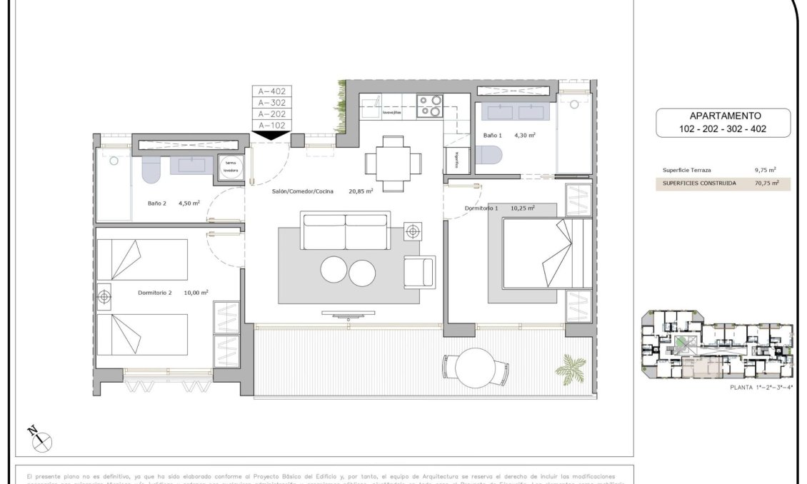 Obra nueva - Apartamento -
San Pedro del Pinatar - Lo Pagan