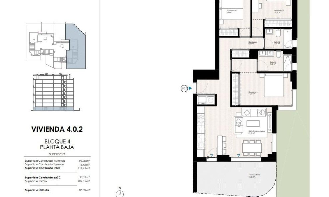 Obra nueva - Apartamento -
Villajoyosa - Playa del Torres