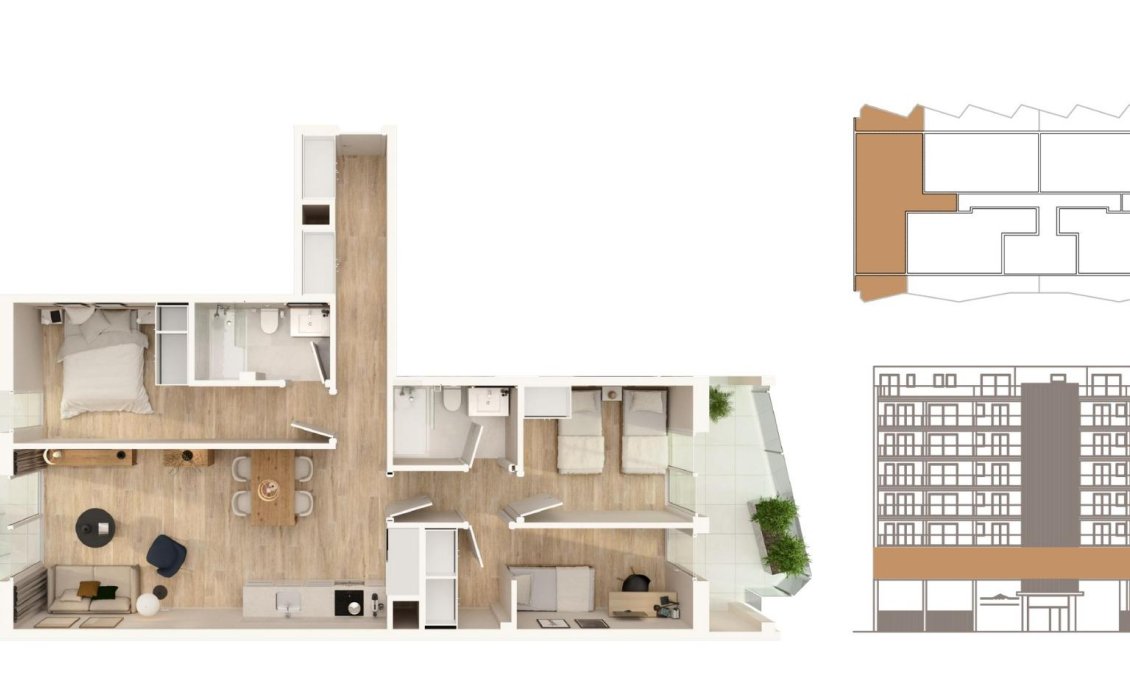 Obra nueva - Apartamento -
Moncofa - Playa de Moncofa