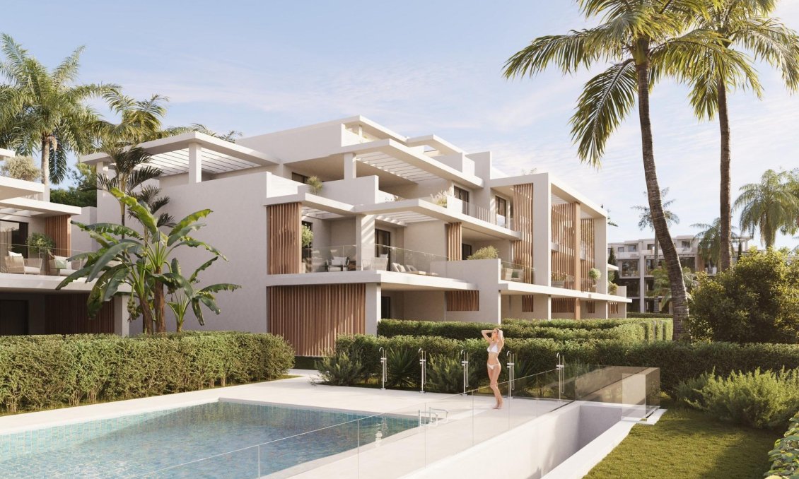 Obra nueva - Apartamento -
Estepona - Resinera Voladilla