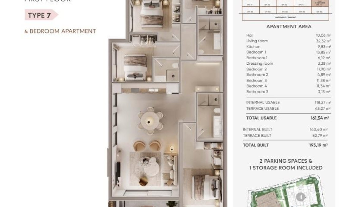 Nouvelle construction - Appartement -
Estepona - Resinera Voladilla