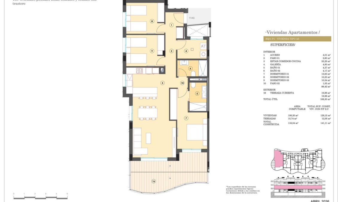 New Build - Apartment -
Finestrat - Campana Garden