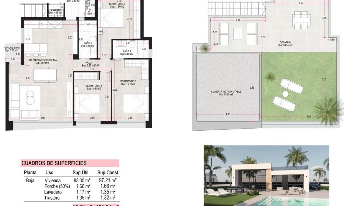 Neue Gebäude - Villa -
Alhama De Murcia - Condado De Alhama