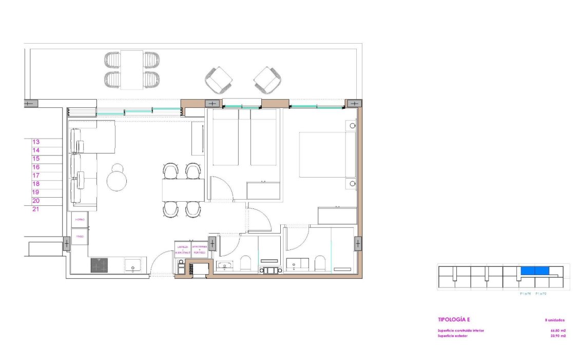 Új építésű - Apartman -
Moncofa - Playa de Moncofa