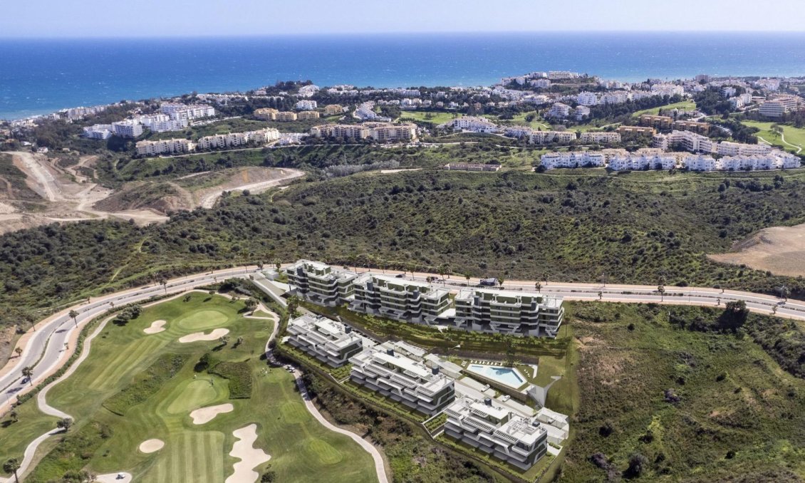 Új építésű - Tetőtéri lakás -
Mijas - Calanova Golf