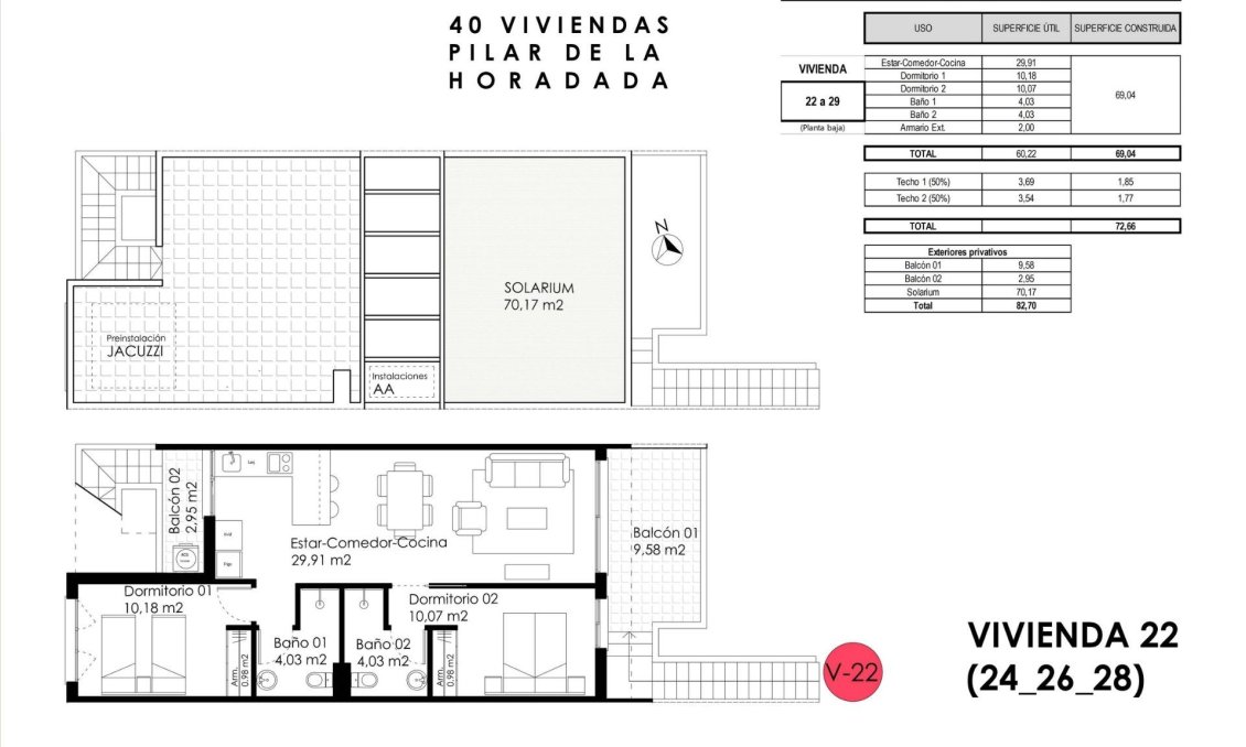 Obra nueva - Bungalow -
Pilar de la Horadada - pueblo
