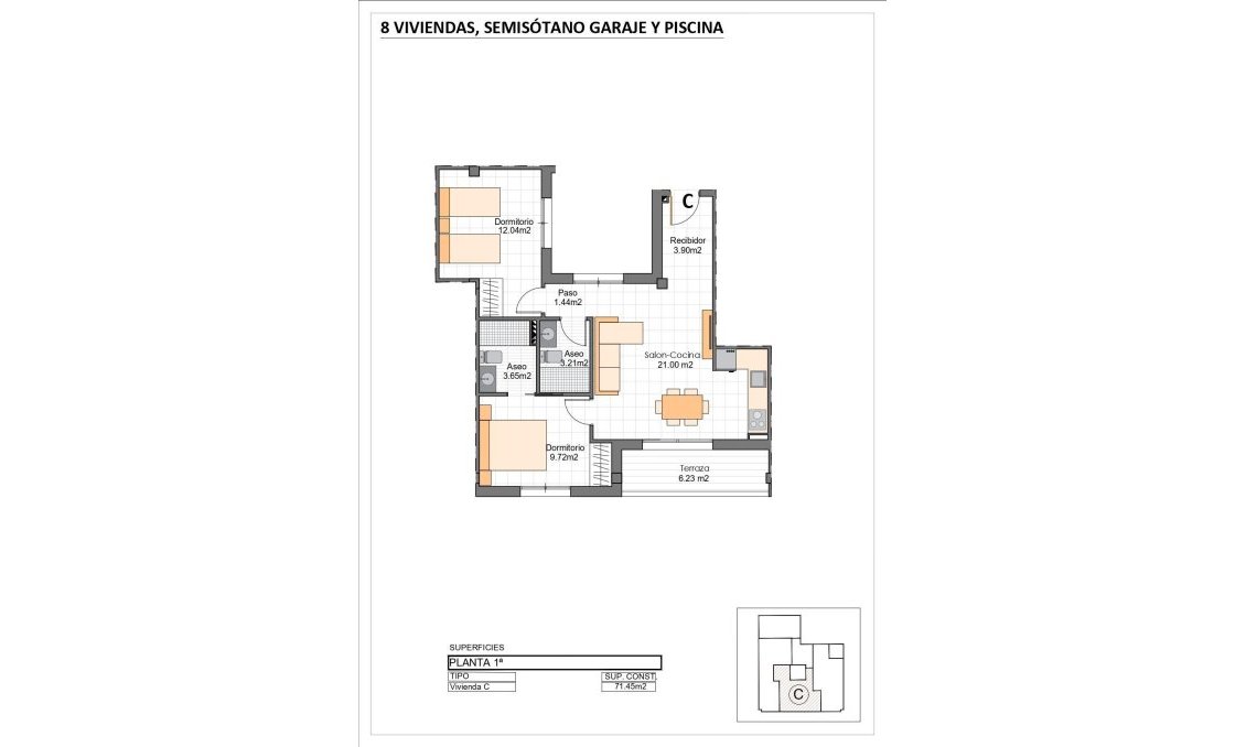 Neue Gebäude - Wohnung -
San Pedro del Pinatar - Lo Pagan