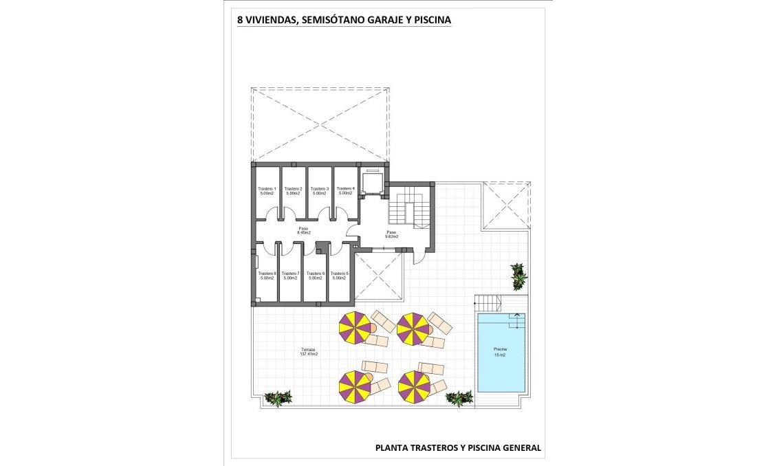 Neue Gebäude - Penthouse -
San Pedro del Pinatar - Lo Pagan
