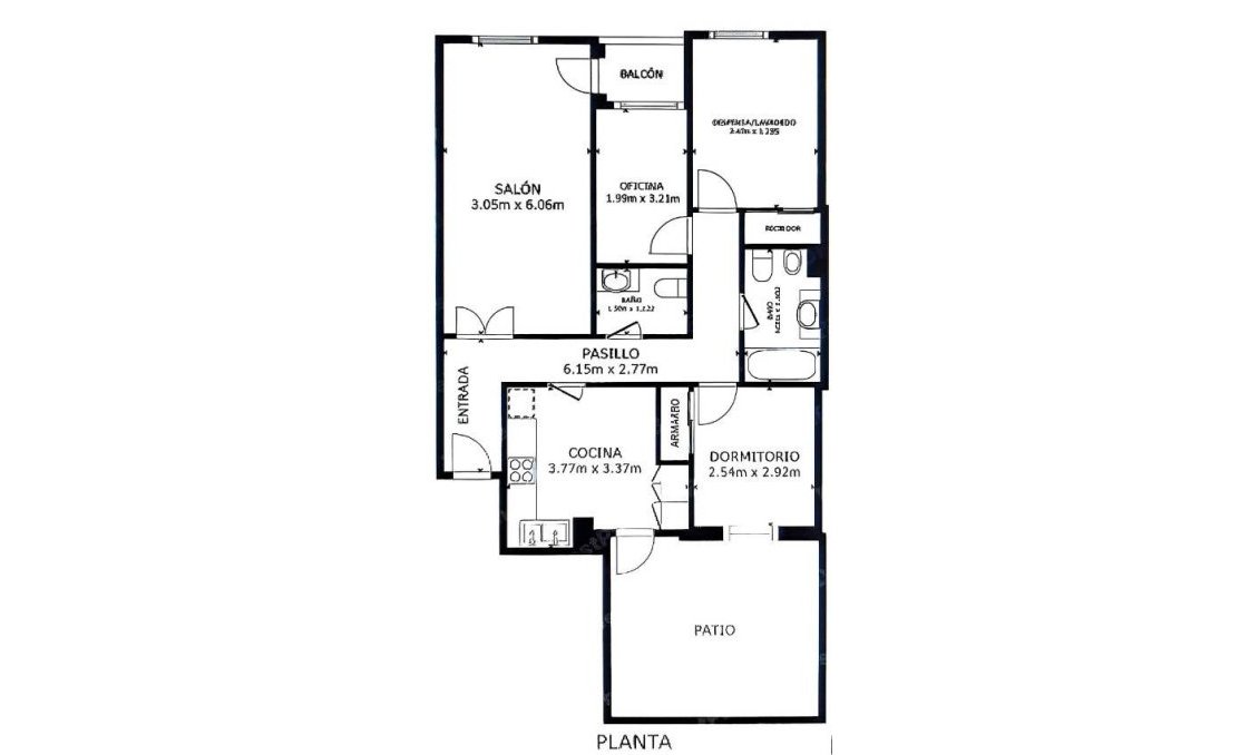 Segunda mano - Apartamento -
Murcia - San Benito-patiño