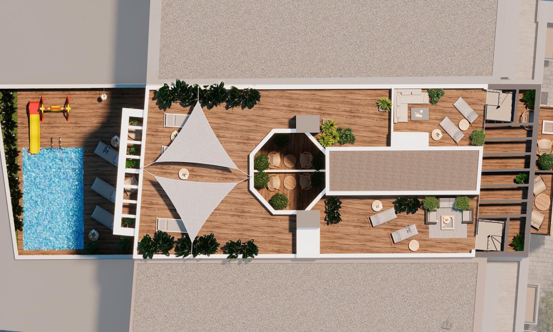 Neue Gebäude - Wohnung -
Torrevieja - Playa de El Cura