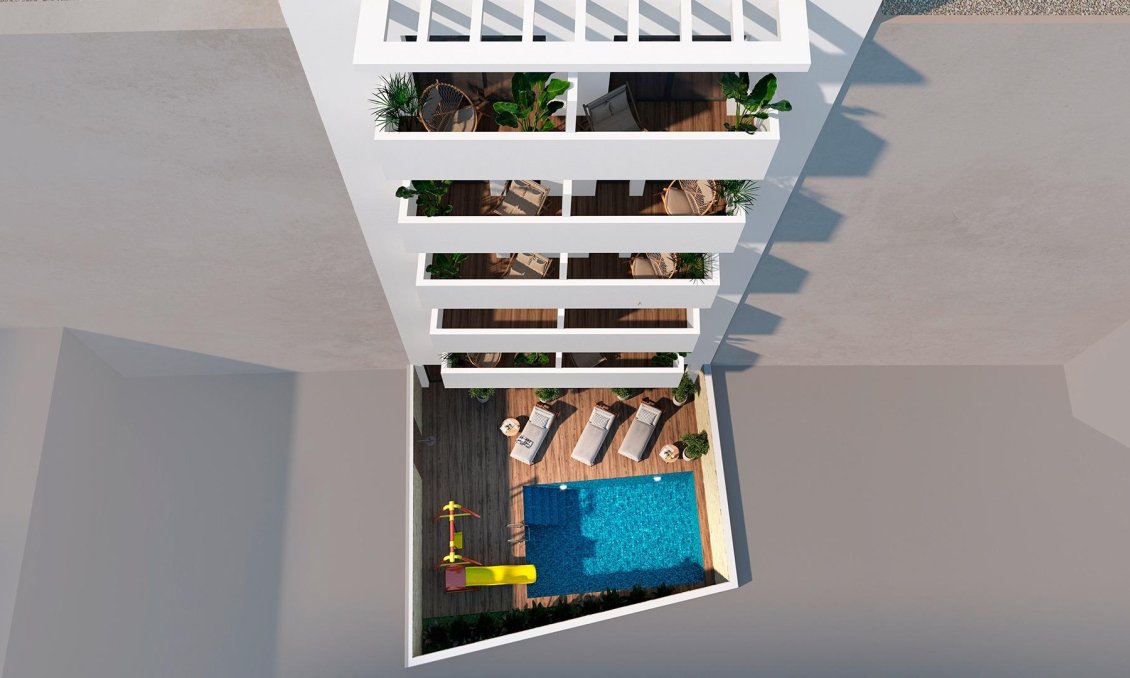 Neue Gebäude - Wohnung -
Torrevieja - Playa de El Cura
