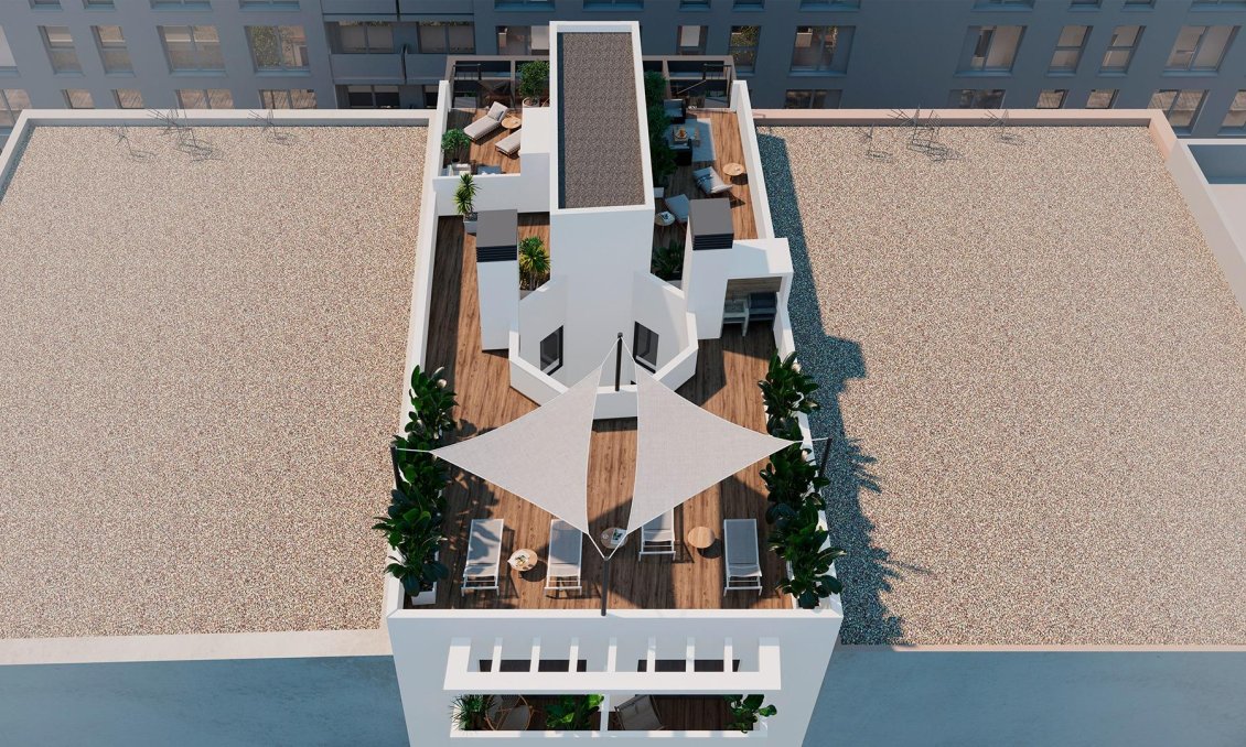 Neue Gebäude - Wohnung -
Torrevieja - Playa de El Cura
