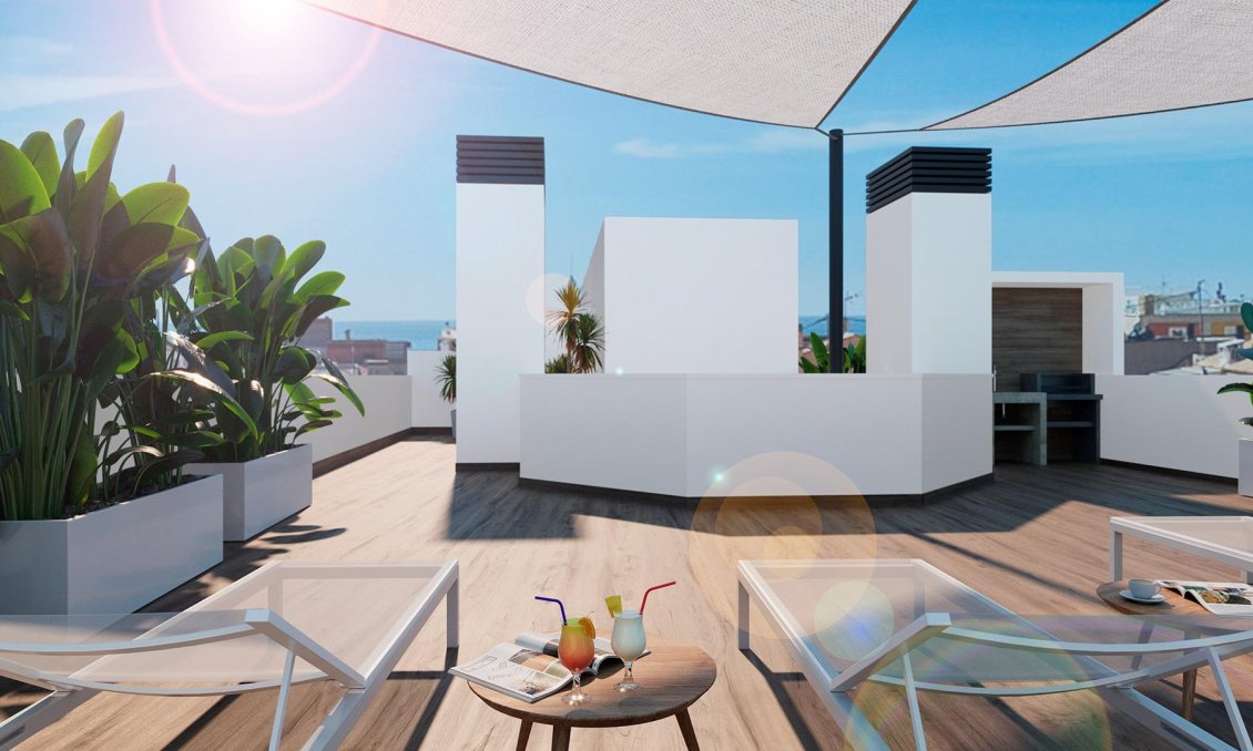 Neue Gebäude - Wohnung -
Torrevieja - Playa de El Cura
