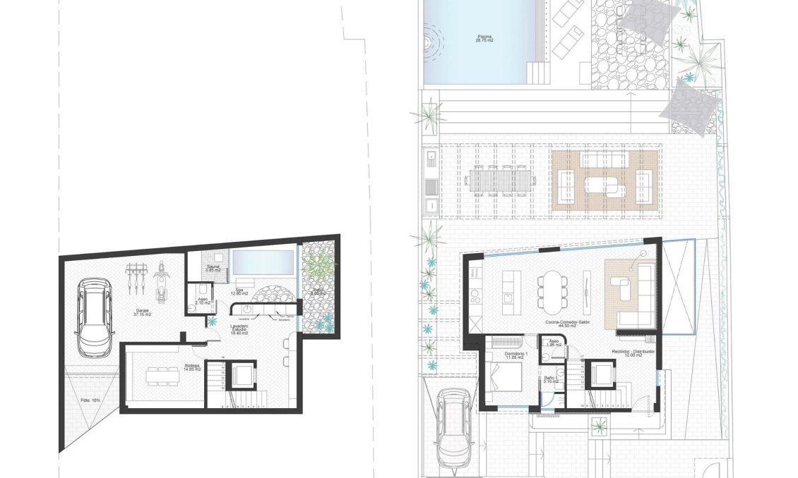 Neue Gebäude - Villa -
Cabo de Palos - Cala Flores