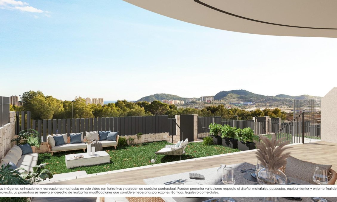 New Build - Apartment -
Finestrat - Campana Garden