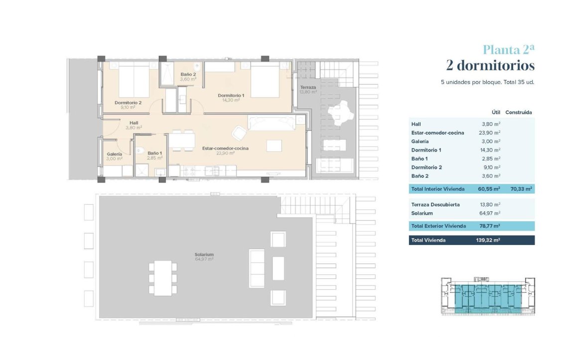 New Build - Penthouse -
Vera - Vera Playa