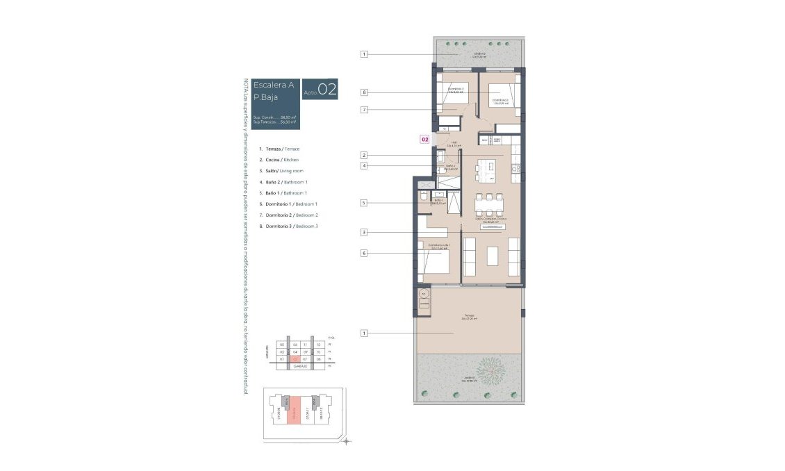 Neue Gebäude - Wohnung -
Benijofar