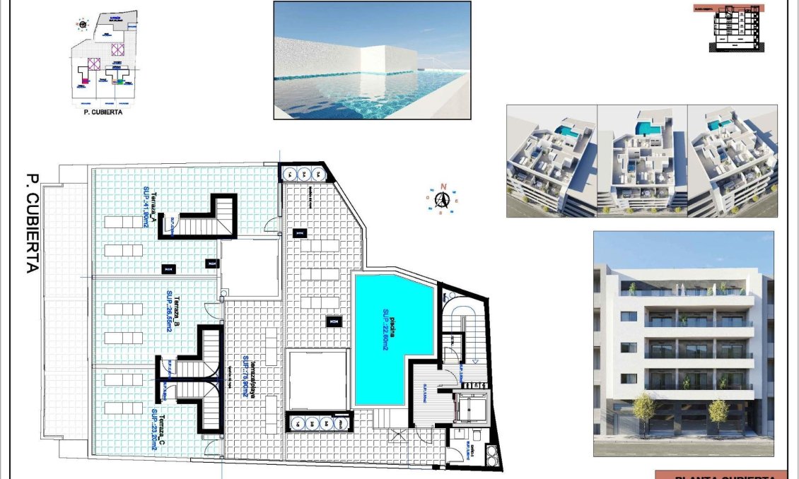 Nouvelle construction - Attique -
Torrevieja - Centro