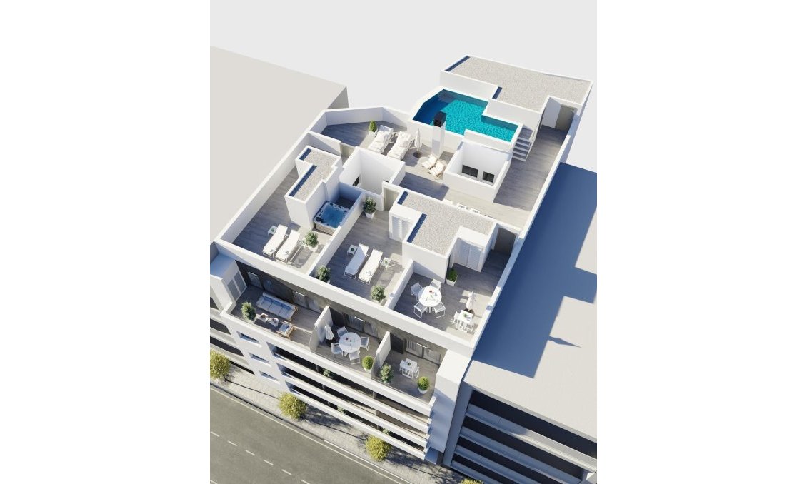 Nouvelle construction - Appartement -
Torrevieja - Centro