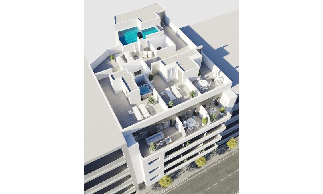 Nouvelle construction - Appartement -
Torrevieja - Centro