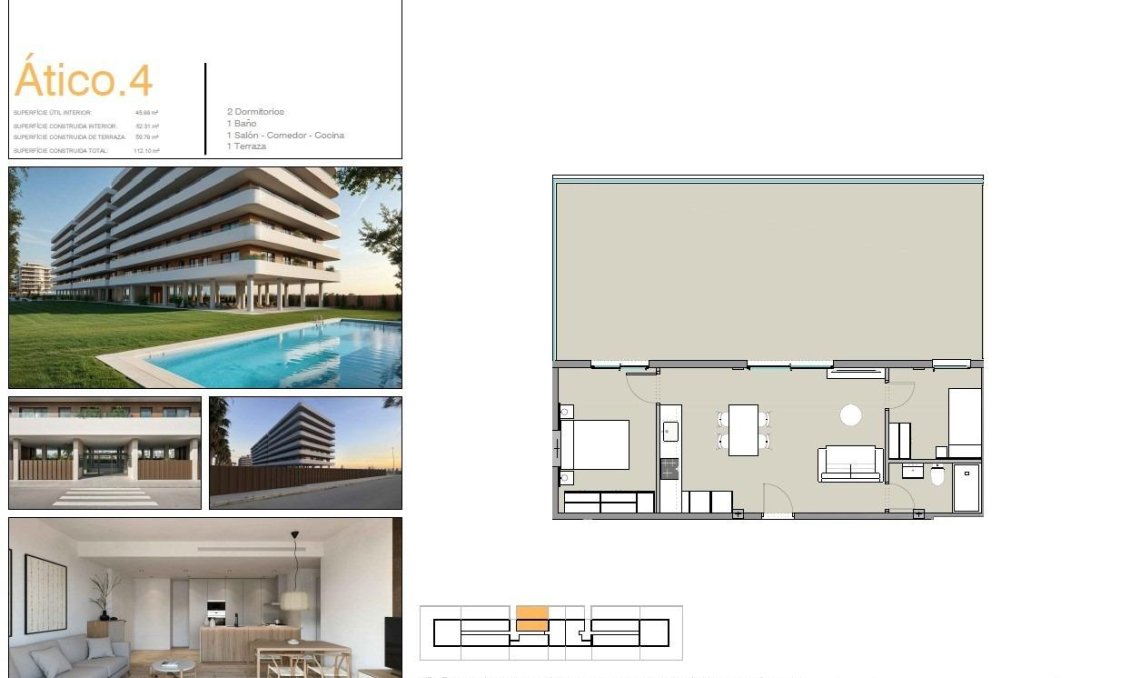 Obra nueva - Ático -
Moncofa - Playa de Moncofa