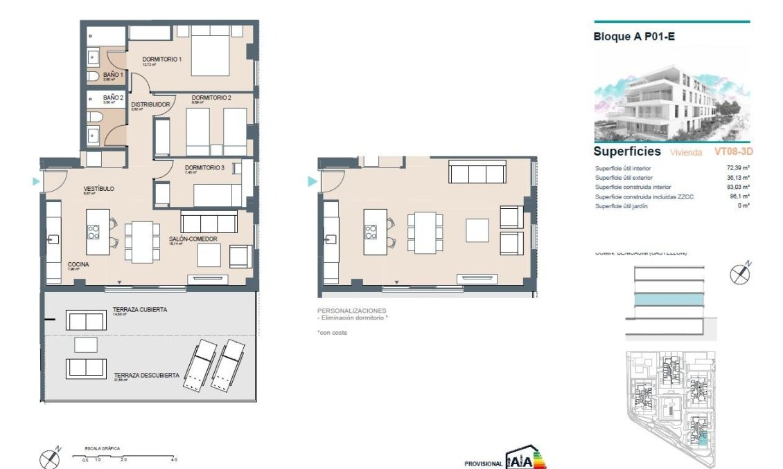 Obra nueva - Apartamento -
Benicassim - Almadraba