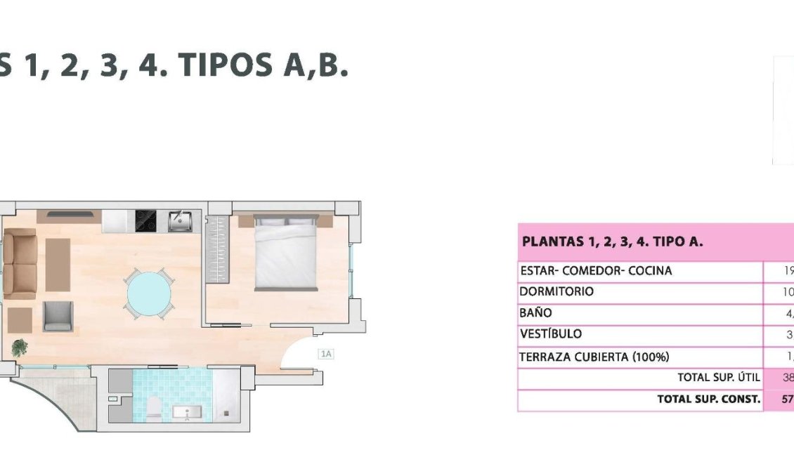 New Build - Penthouse -
Guardamar del Segura - Pueblo