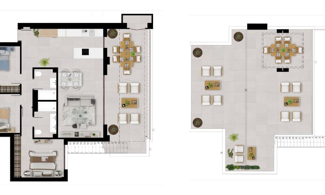 Neue Gebäude - Penthouse -
Istán - Urbaniz. Cerros del Lago