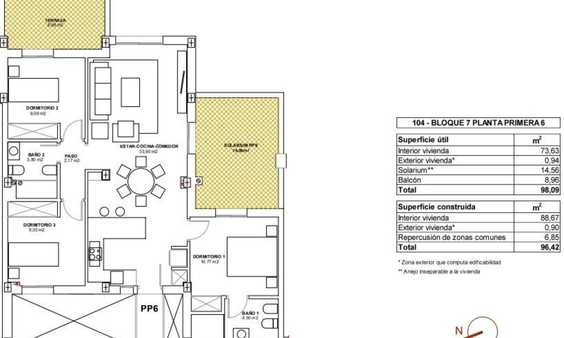 Neue Gebäude - Wohnung -
Vera - El Playazo