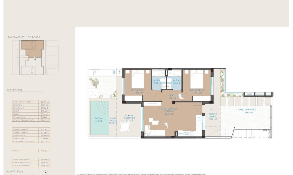 Obra nueva - Bungalow -
San Pedro del Pinatar - Molino de Chirrete