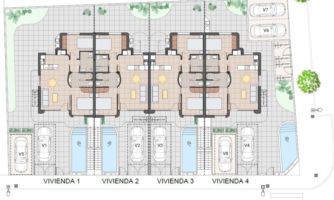 Nouvelle construction - Bungalow -
Pilar de la Horadada - pueblo