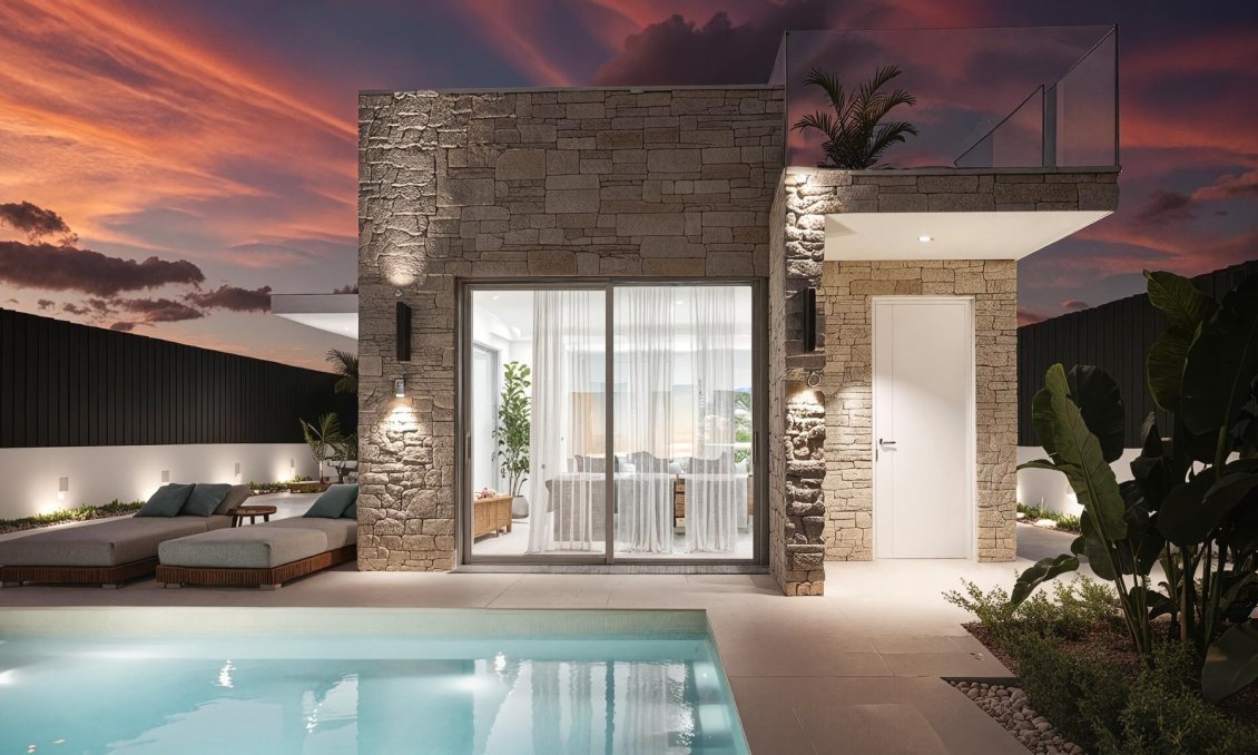 Obra nueva - Villa -
Los Alcazares - Torre del Rame