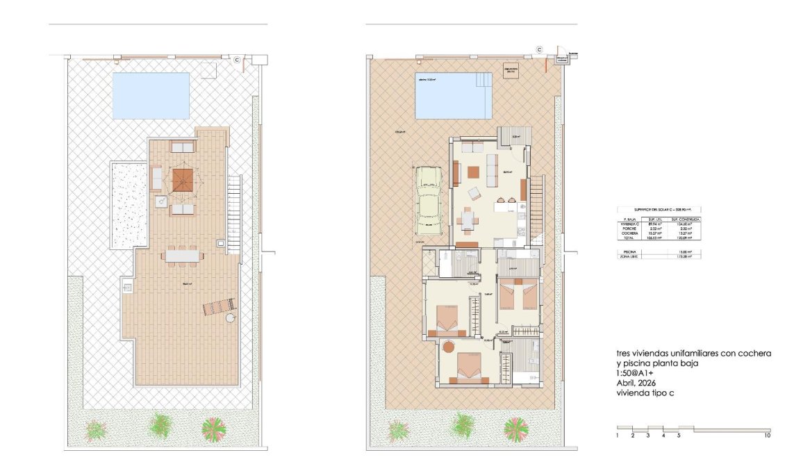 Obra nueva - Villa -
Los Alcazares - Torre del Rame