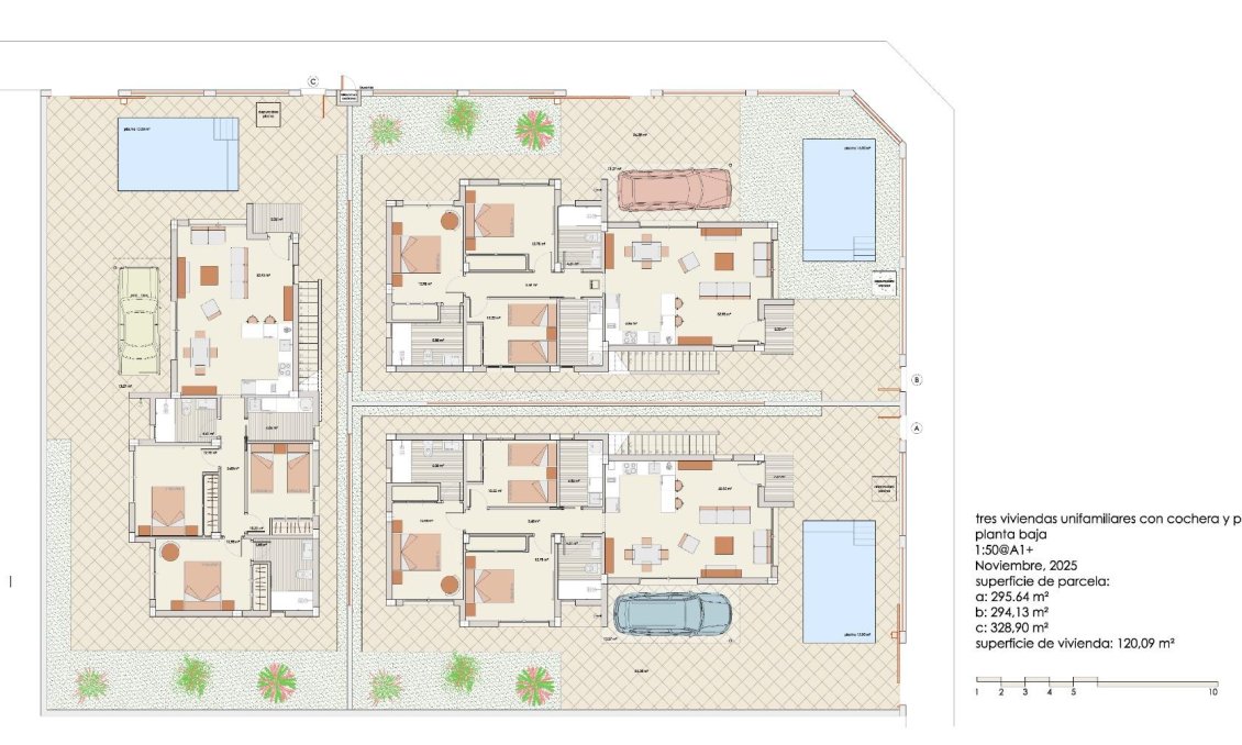 Obra nueva - Villa -
Los Alcazares - Torre del Rame