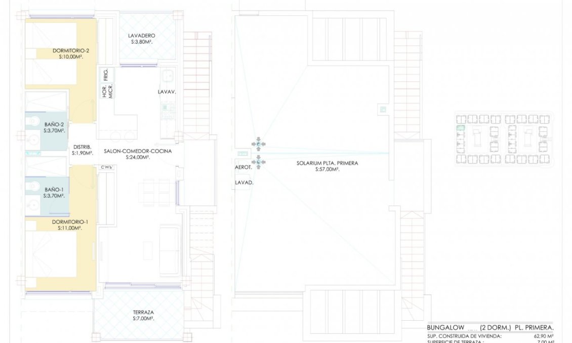 New Build - Bungalow -
Torrevieja - Los Balcones