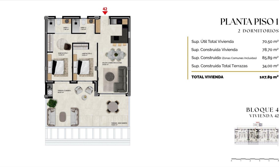 Obra nueva - Apartamento -
Finestrat - Balcón De Finestrat