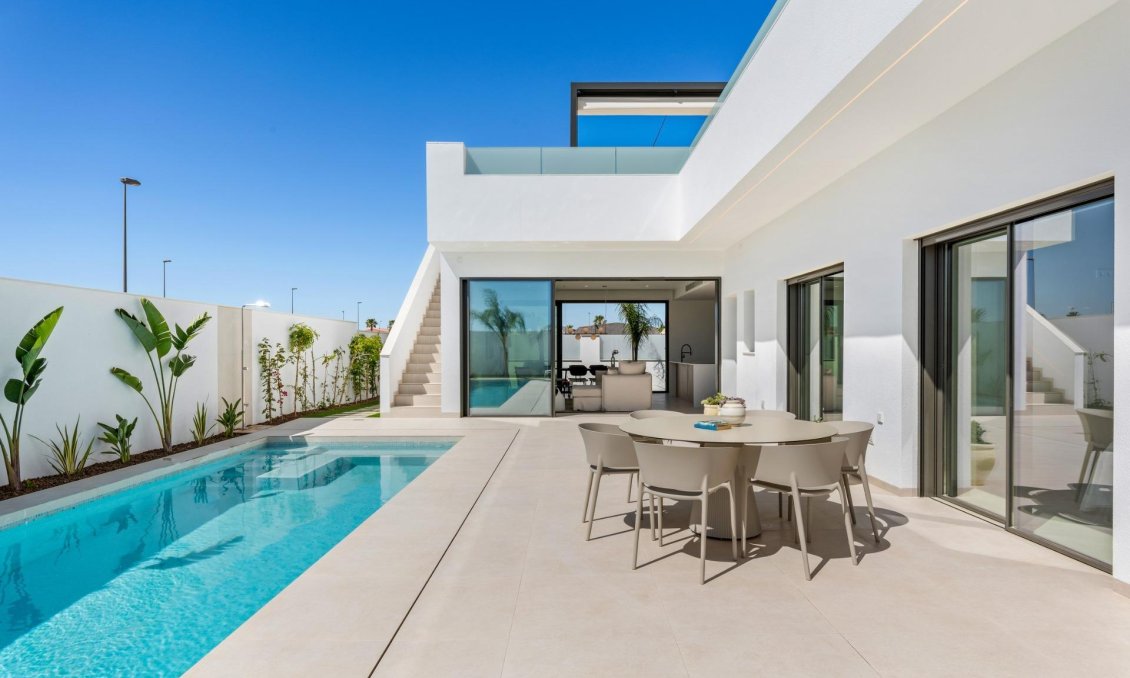 Obra nueva - Villa -
San Javier - Parque del doce