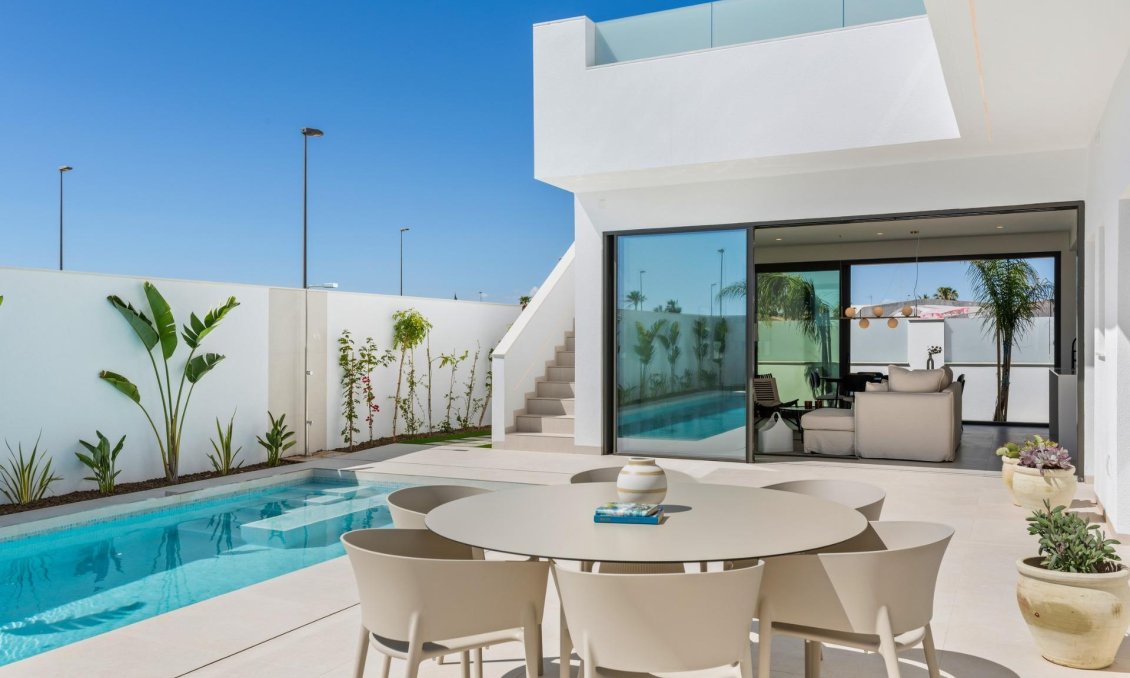 Obra nueva - Villa -
San Javier - Parque del doce