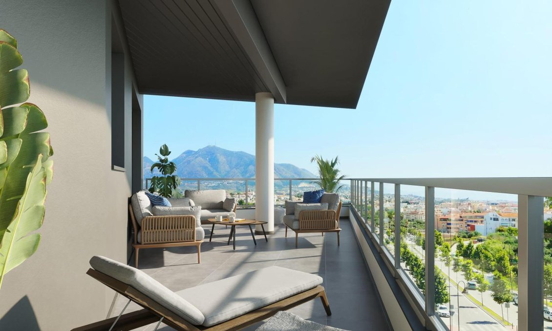 Obra nueva - Apartamento -
Mijas - Las Lagunas