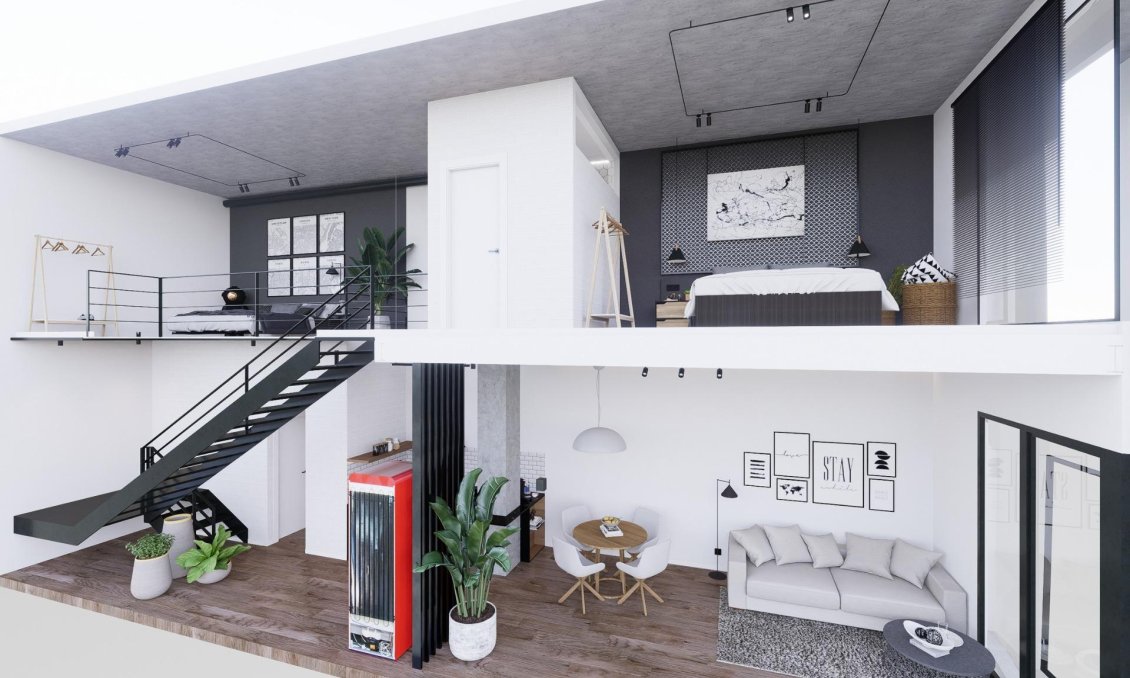 Új építésű - Apartman -
Alicante - Carolinas Bajas