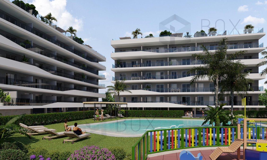 Új építésű - Apartman -
Santa Pola - Playa Tamarit