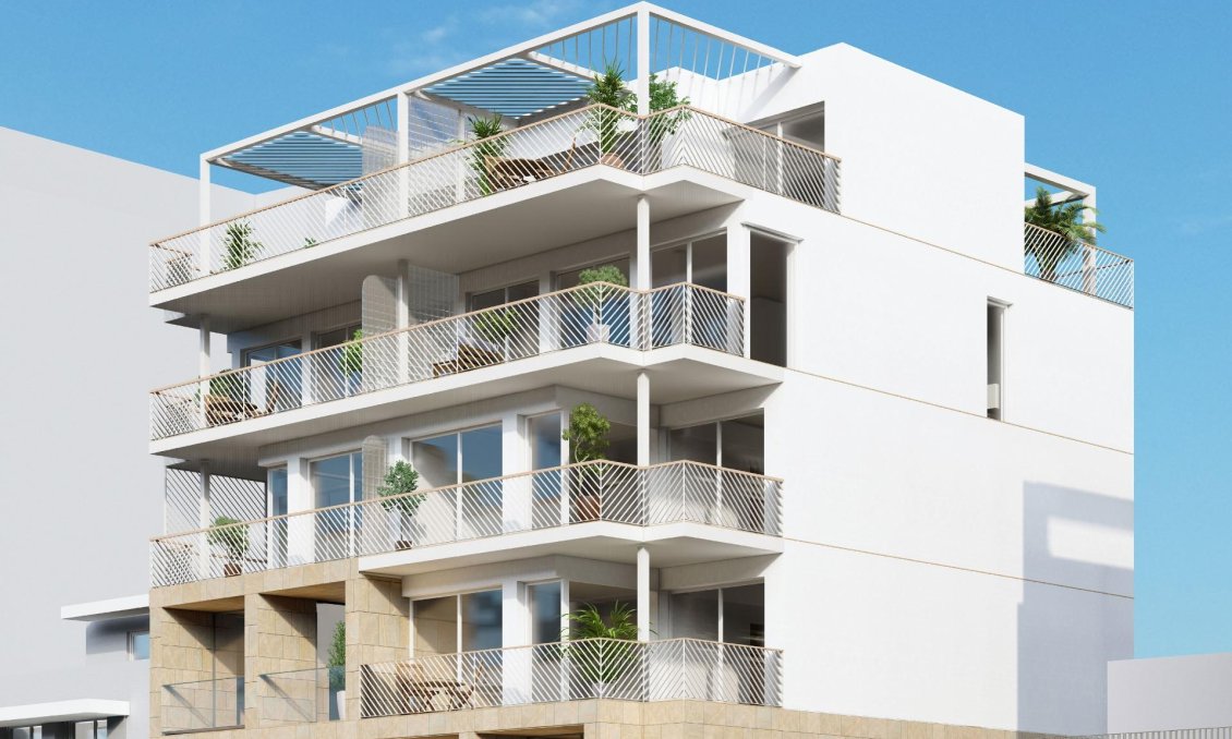 Neue Gebäude - Wohnung -
Villajoyosa - Pueblo