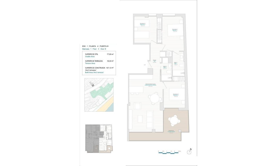 Neue Gebäude - Wohnung -
Villajoyosa - Pueblo