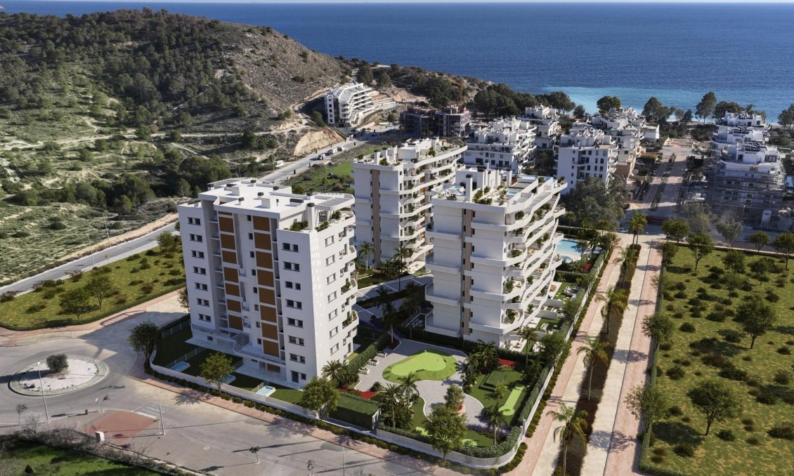 Obra nueva - Apartamento -
Villajoyosa - Playa del Torres