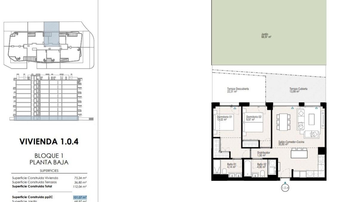 Obra nueva - Apartamento -
Villajoyosa - Playa del Torres
