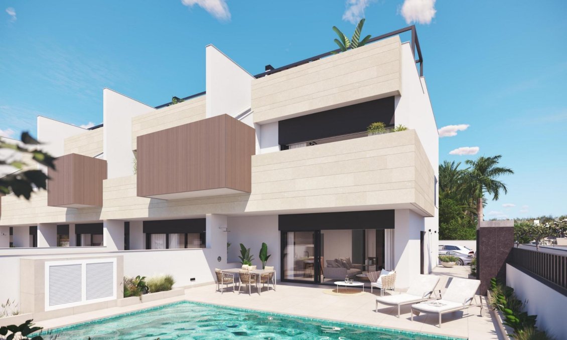 Obra nueva - Bungalow -
Pilar de la Horadada - pueblo